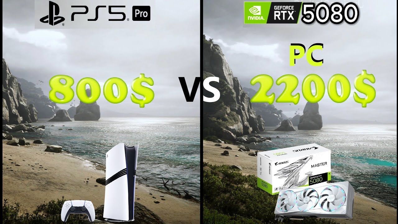 PS5 PRO vs RTX 5080 | Do you think the Nvidia PC is worth it? | 4k Ultra |