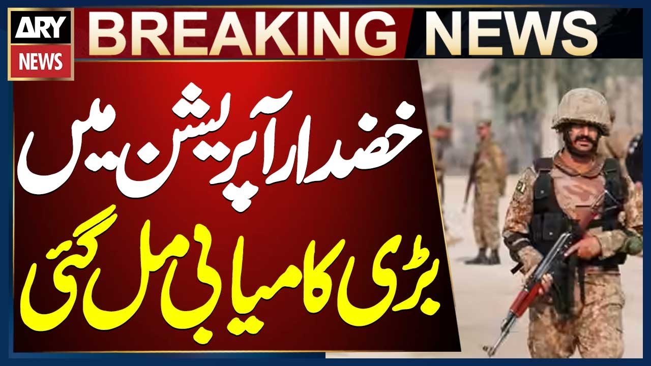 Over 14 terr*rists killed, 20+ injured in Khuzdar operation against Fitna-e-Hindustan