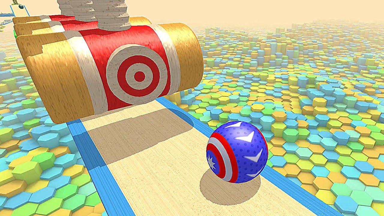Action Balls 🌈 Landscape Gameplay Android iOS 💥 Nafxitrix Gaming Game 3 Gyrosphere Race