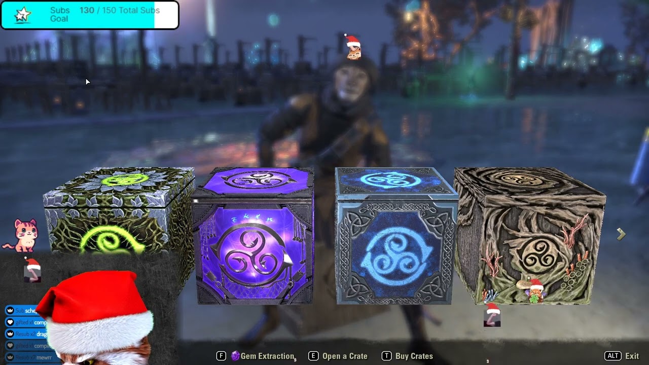 Tianlein plays ESO (625) - Crown Crates Opening & Elsweyr Dailies