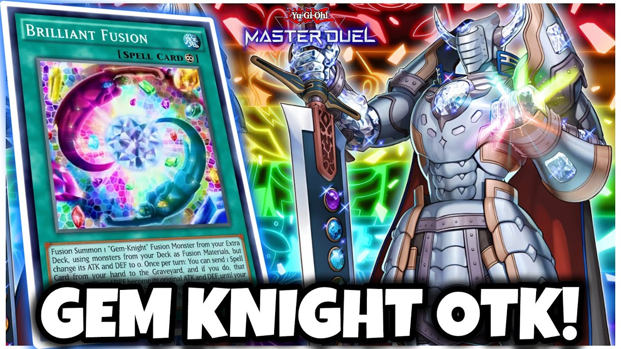 GEM KNIGHT GOING SECOND | This Deck Is Broken!!