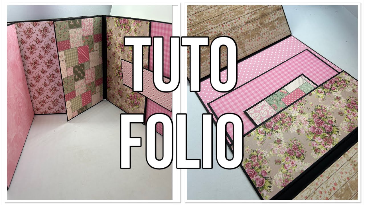TUTO ALBUM FOLIO / la structure