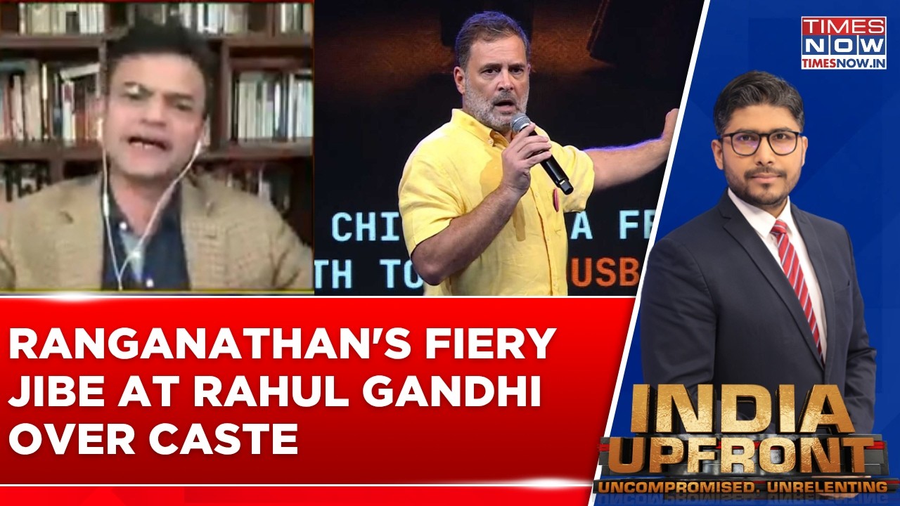 Anand Ranganathan's Fiery Jibe At Rahul Gandhi Over Caste; &lsquo;Why Single Out Hindu Communities?&rsquo;