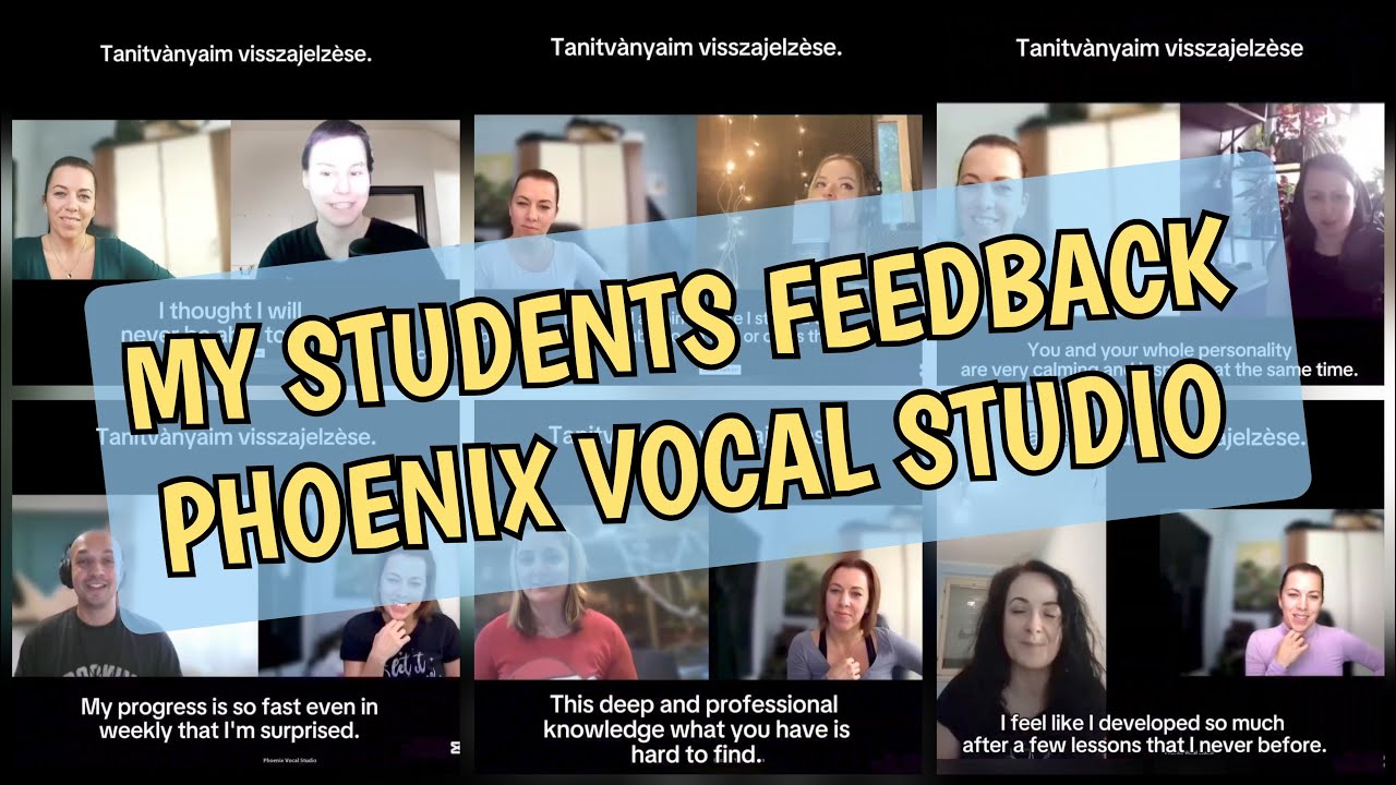 Students Feedback / Phoenix Vocal Studio #5starreview #vocalcoachingonline #voicetraining
