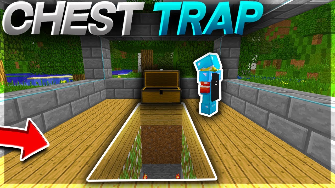*NEW* OP Hidden CHEST Trap | Minecraft HCF