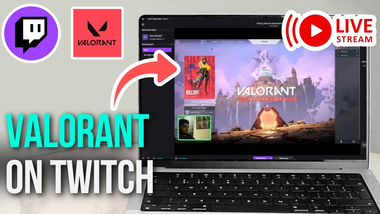 How to Stream Valorant on Twitch!
