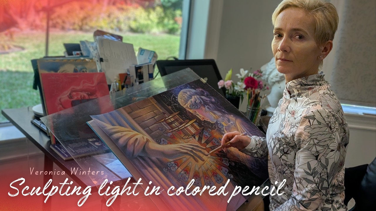 Sculpting Light with Colored Pencil: Advanced Textural Realism