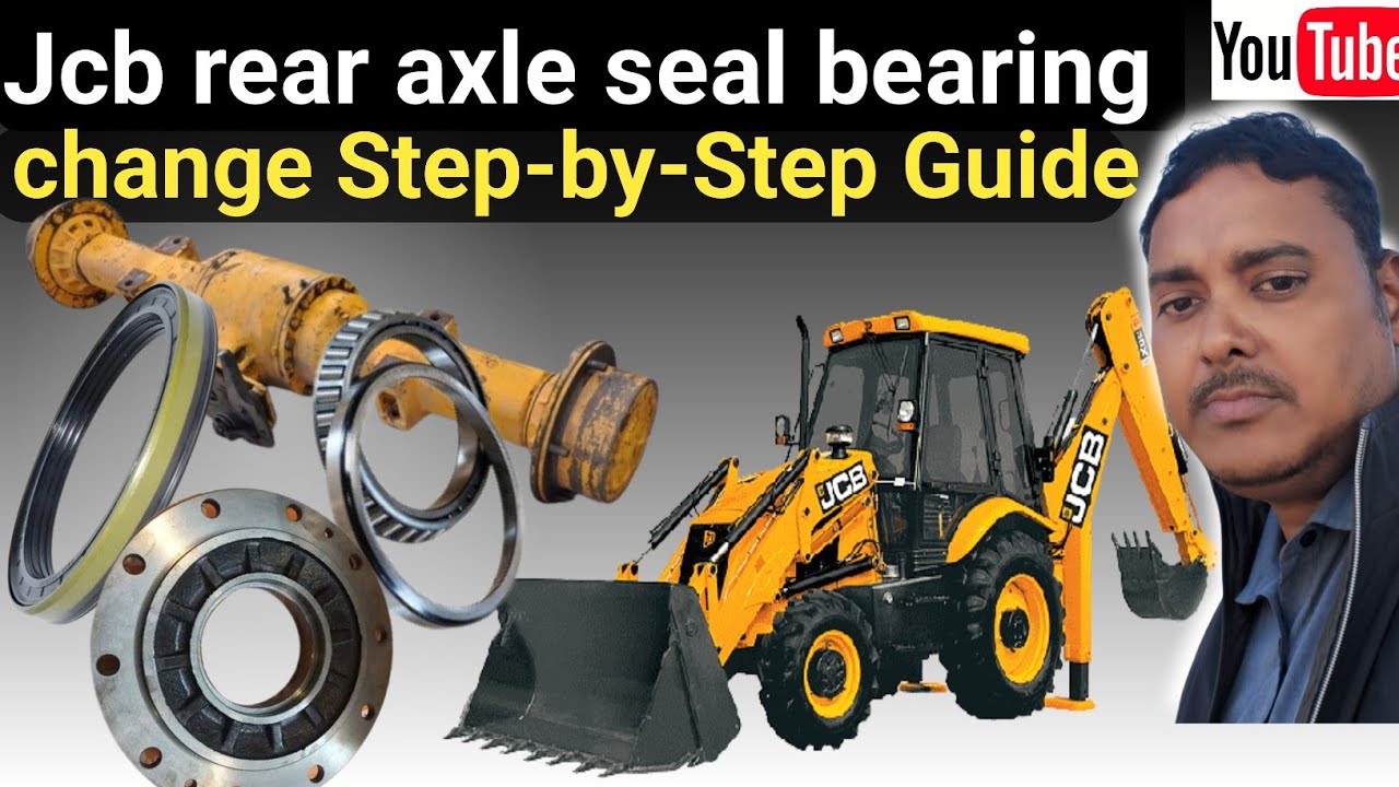 JCB rear hube seal kaise change kare | jcb rear hube Bearing kaise change kre