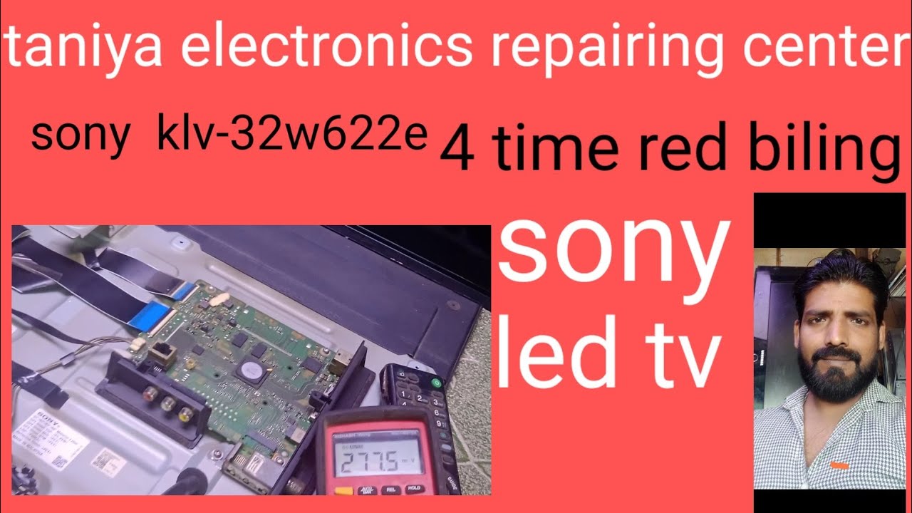 Sony led tv 4 times blinking / how to Sony LED TV for time blink/ 32 inch Sony TV standby problem