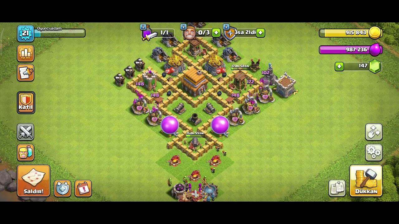 Bazen olmuyor...#clashofclans 