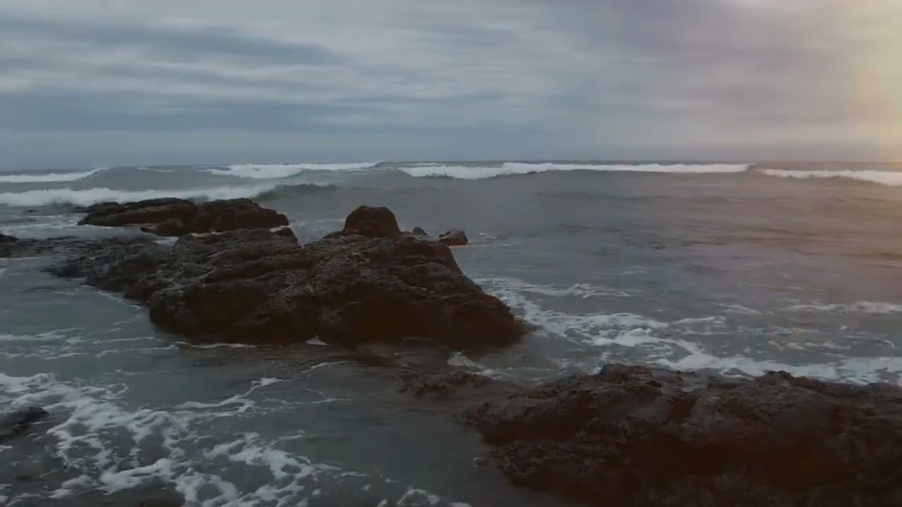 Rock Pools at Sunrise-On-Sea, South Africa