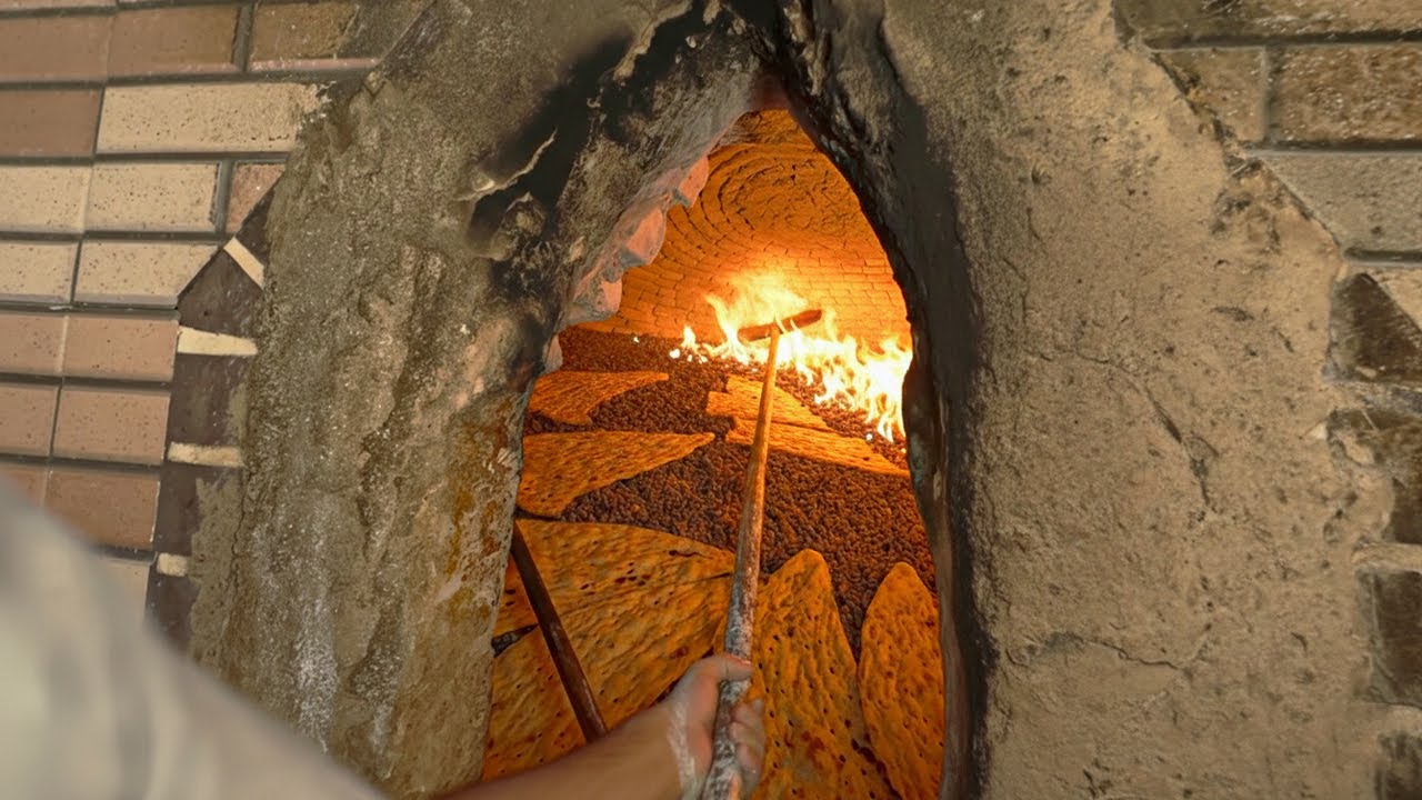 🔥 Сангак, выпеченный на камне: тысячелетняя иранская хлебная традиция 🔥