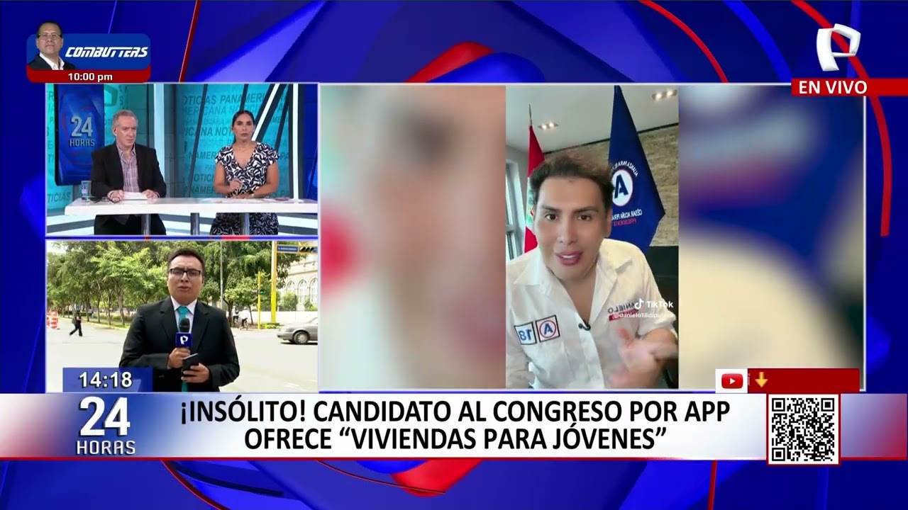 ¡Insólito! Candidato al Congreso por APP ofrece viviendas para jóvenes