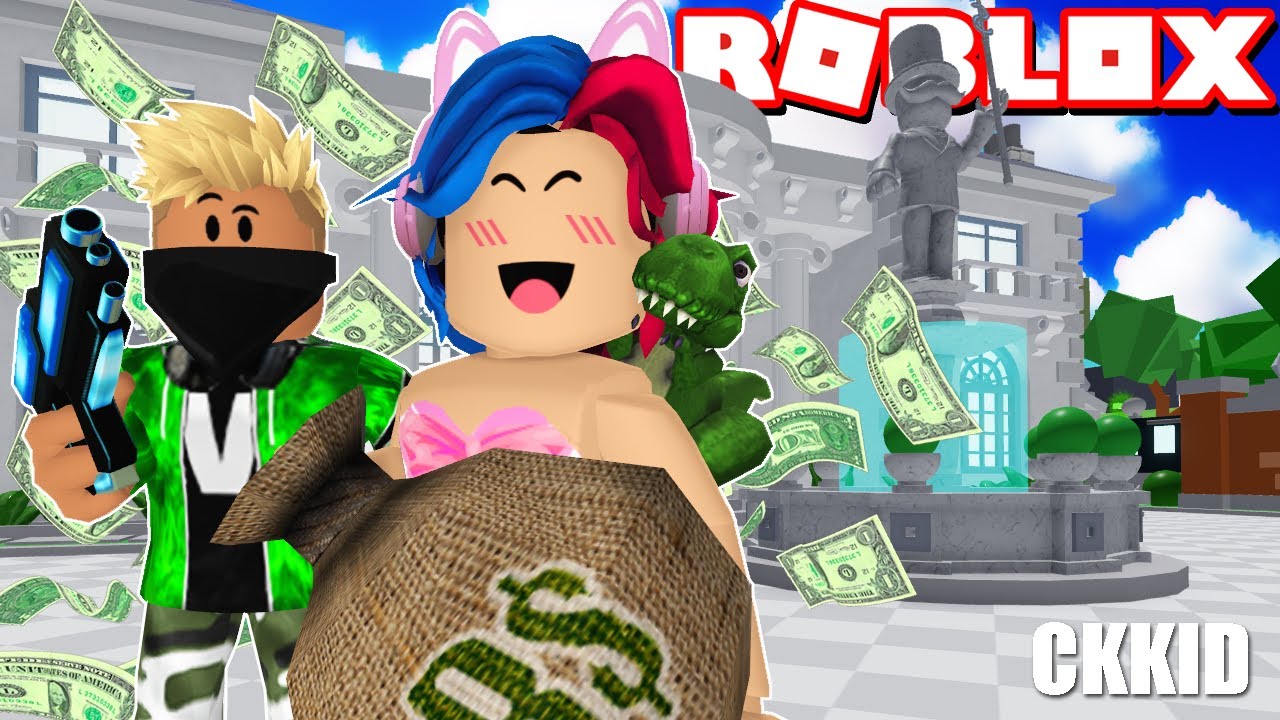 ปล้นบ้านสุดหรู เศรษฐีหมื่นล้าน | Rob Mr Rich Mansion Obby @ckkidckkid