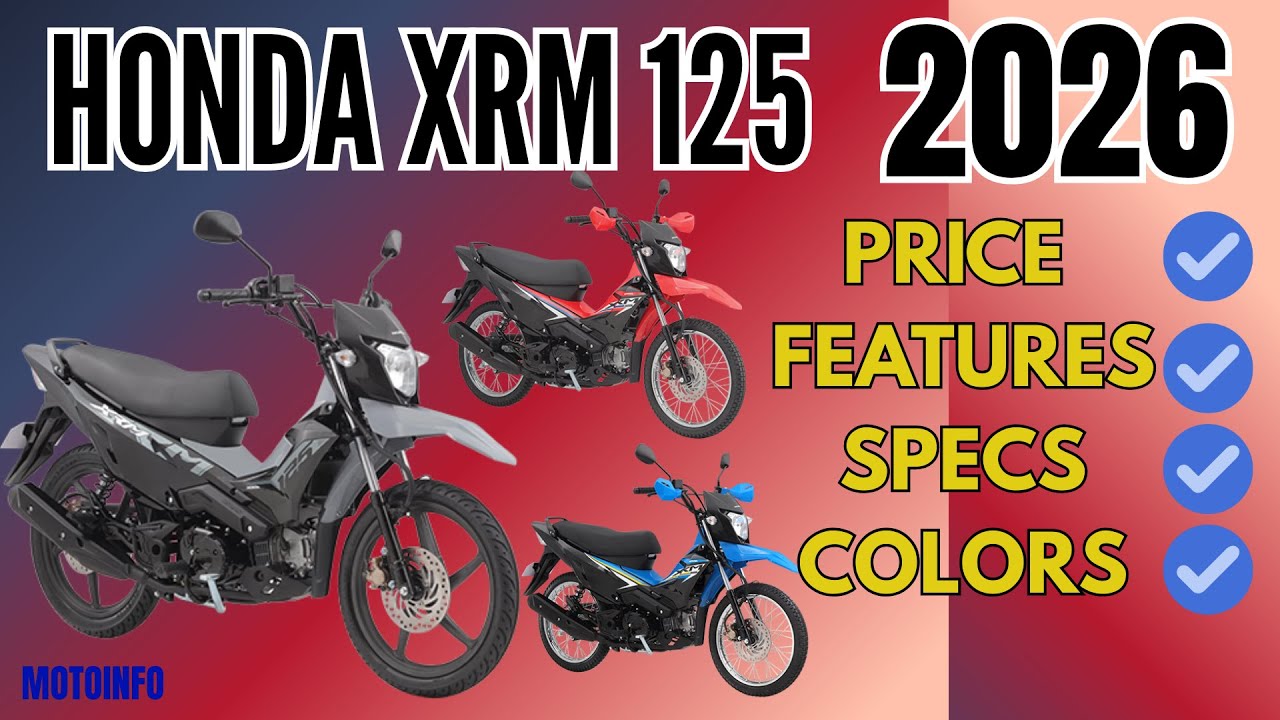 Honda XRM 125 2026 &ndash; Актуальная цена, характеристики и основные особенности на Филиппинах