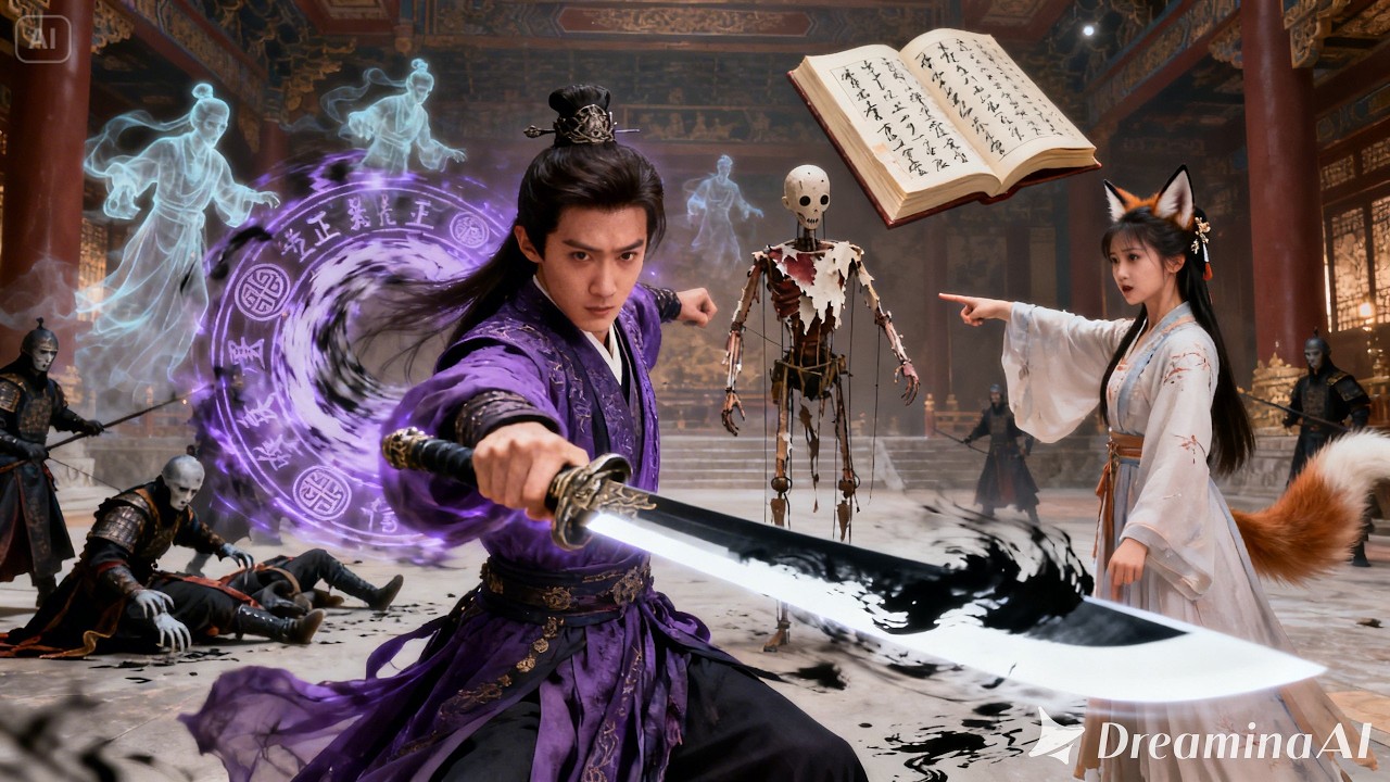 Bị Chê Mọt Sách Yếu Ớt Anh Chàng Vung Gươm Chém Tan Xác Lũ Quỷ Sai Hồ Ly Khiến Chúng Khiếp Sợ