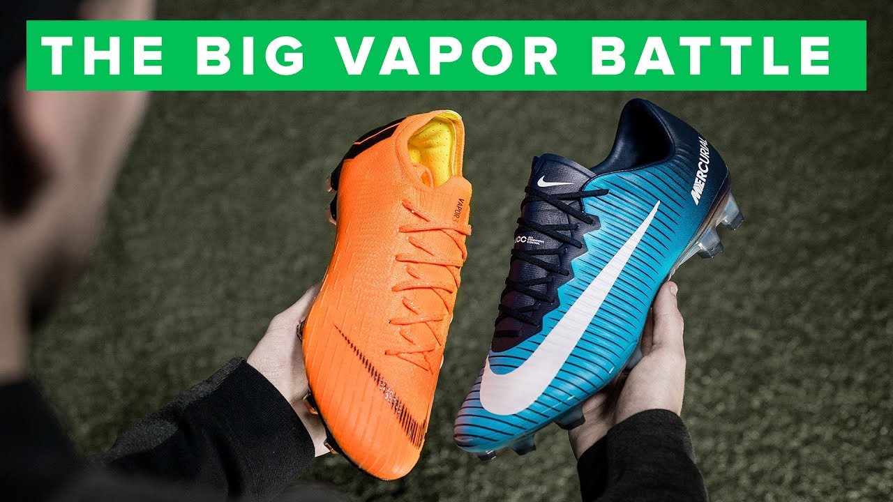 VAPOR 12 vs VAPOR 11 | Nike Mercurial football boot battle