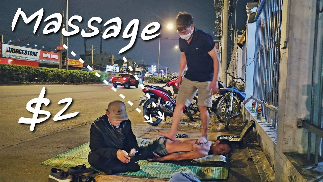 The world's Most Dangerous & Cheapest Massage - Highway ASMR