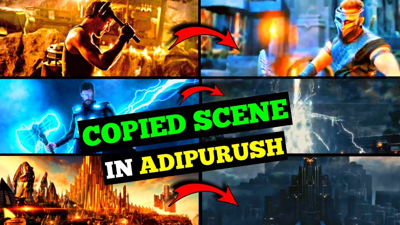Top 8 Copied Scene In ADIPURUSH From MCU 😱