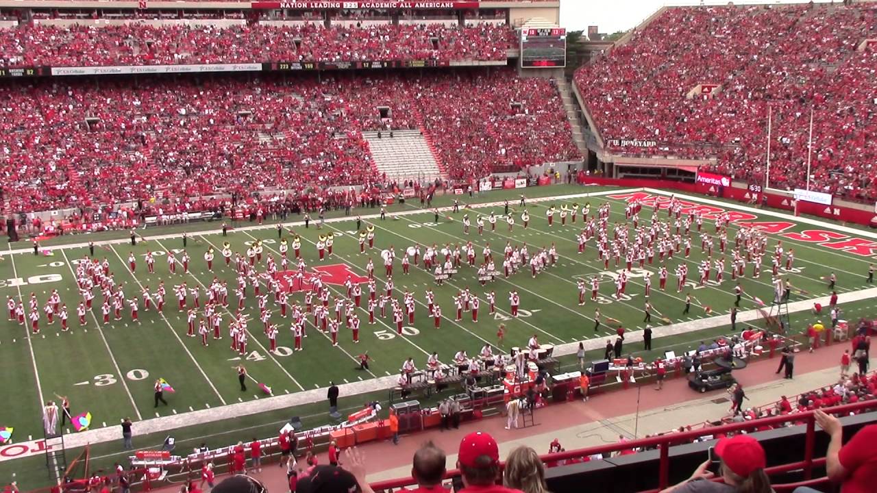 Cornhusker Marching Band Star Trek halftime show 10-1-2016