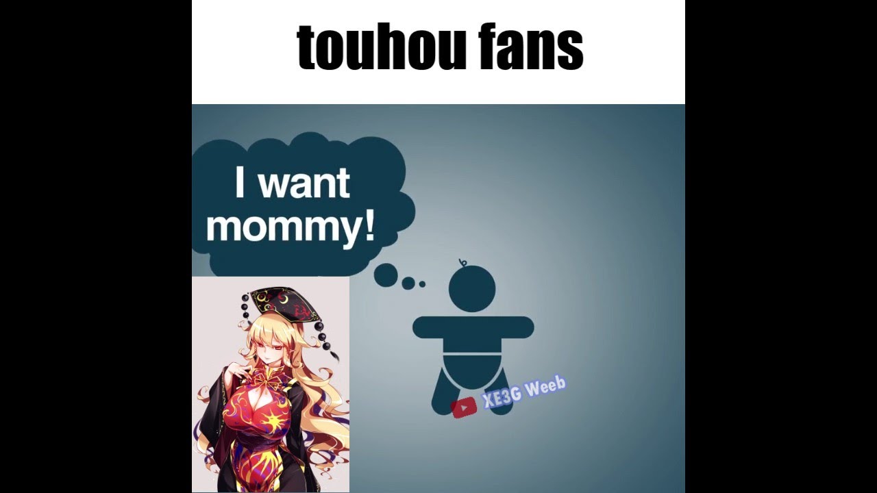 touhou fans be like.....