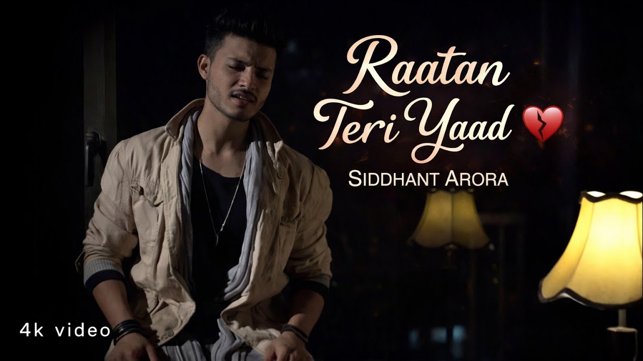 Raatan Vich Teri Yaad 🥹❤️‍🩹 | New Punjabi Sad Song 2026 | #punjabisong #punjabimusic 