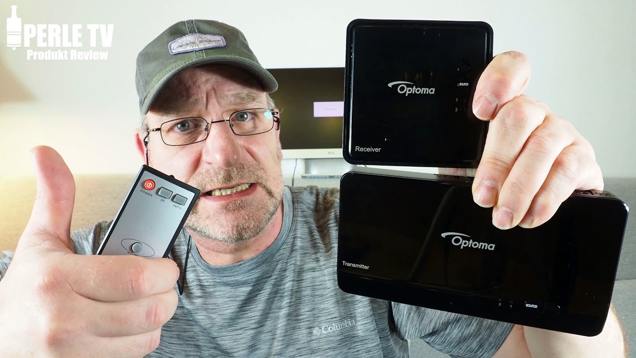 Optoma WHD200 Wireless HDMI Transmitter & Receiver. Perfekt für Deinen Heimkino-Beamer (4k@30fps)