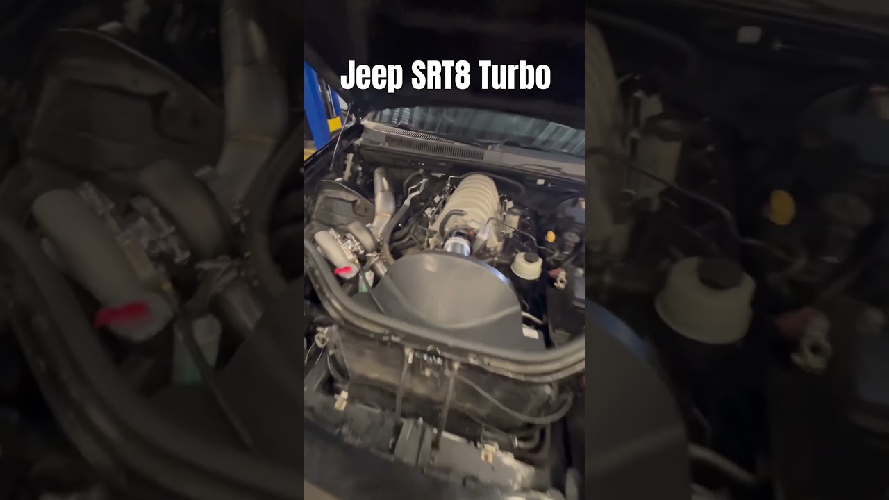 Jeep srt8 turbo #srt  #hellcat #trackhawk #mopar #turbo #boost #boosted #demon #milliondollarbaby