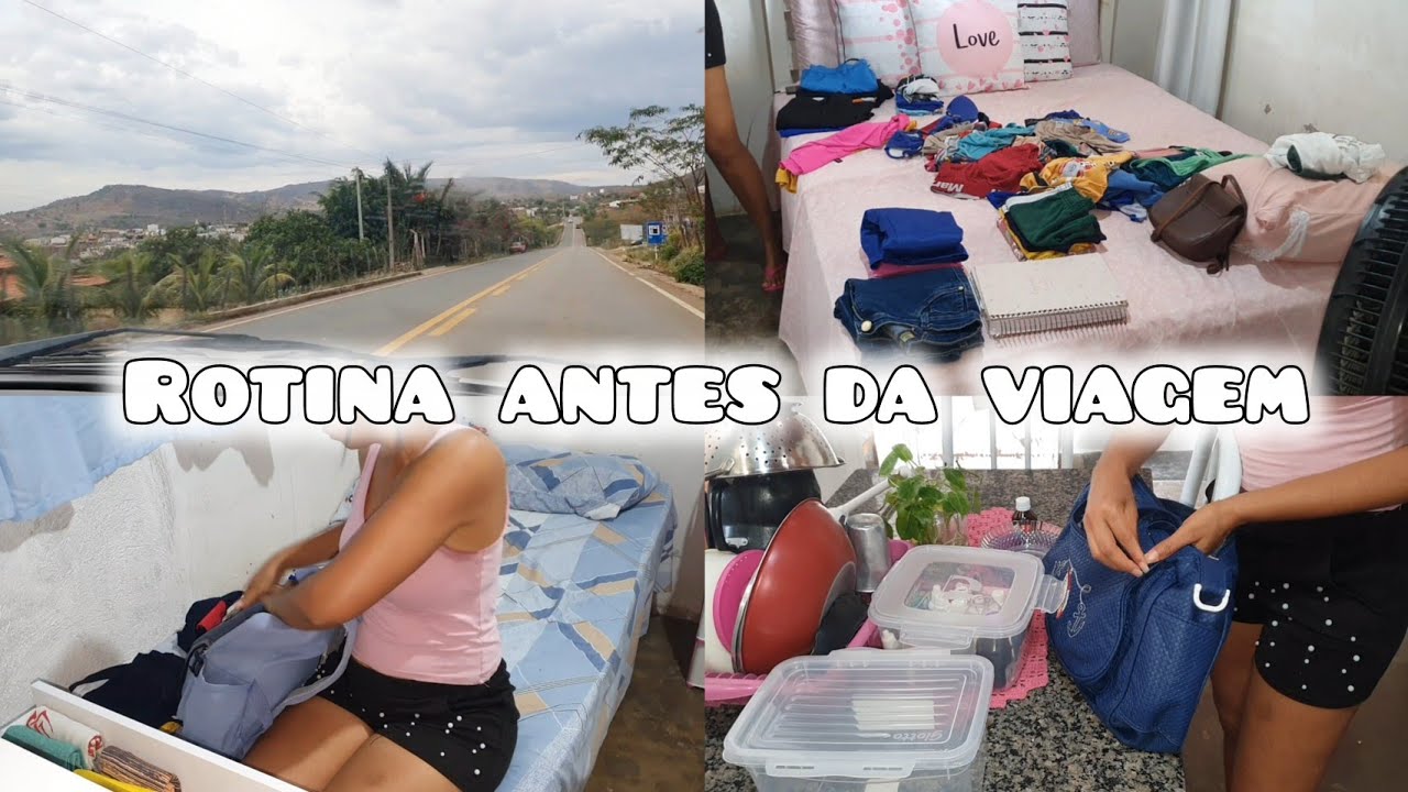 ROTINA DE DONA DE CASA | ORGANIZANDO A CASA ANTES DA VIAGEM🧳 ARRUMANDO AS BOLSAS E VIAJANDO