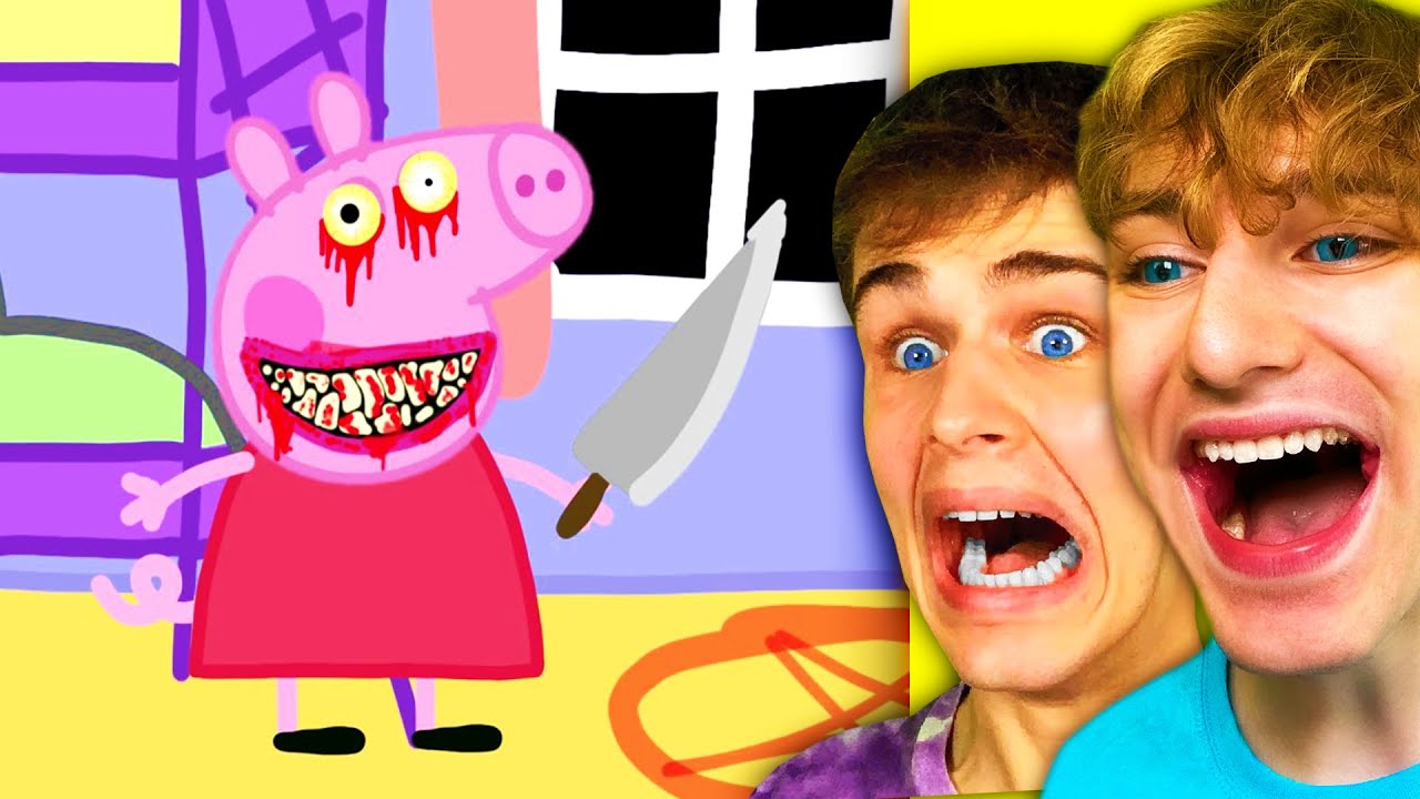 NEJDĚSIVĚJŠÍ PRASÁTKO PEPA ANIMACE! + @bouchalreakce7520