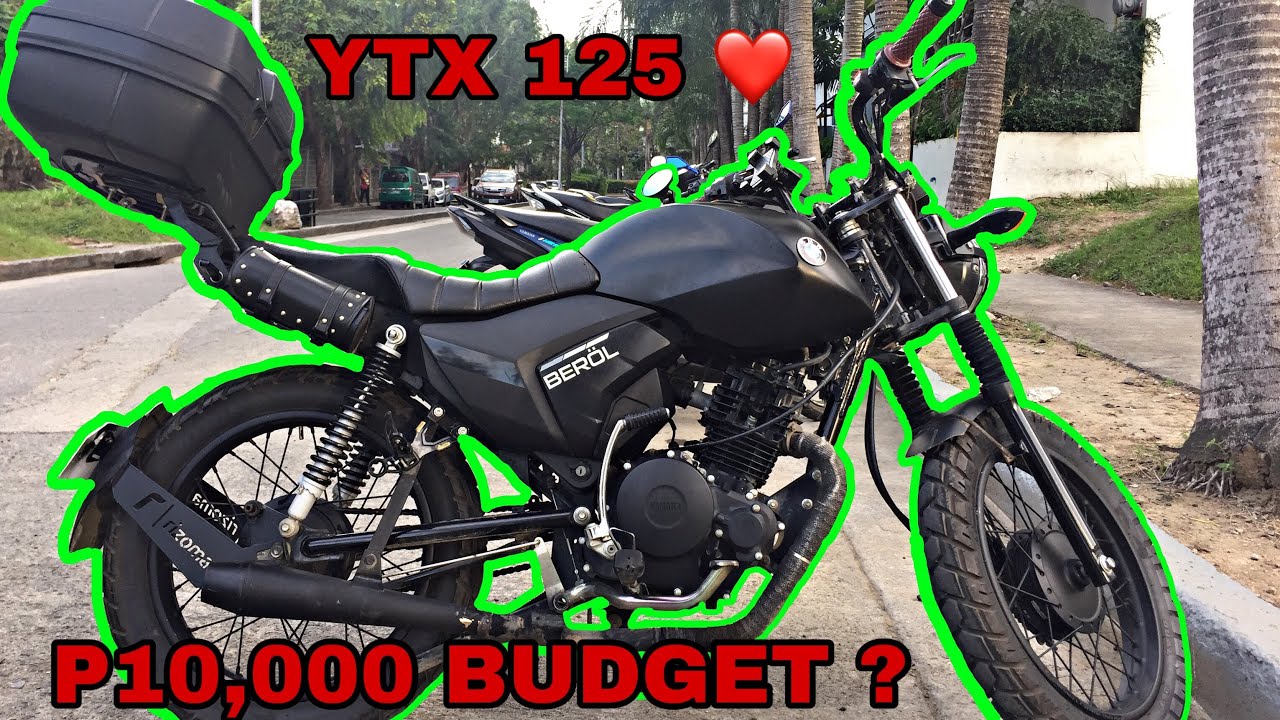 10k budget? Yamaha ytx 125 | Nasa hulian yung price list parts by parts.