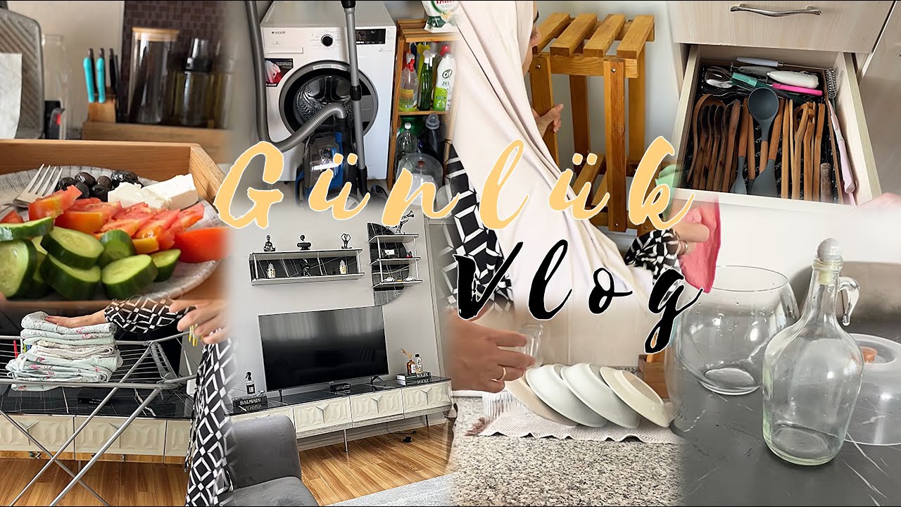 🏠YENİ EVDE YENİ DÜZEN | EVİN GÜNLÜK İŞLERİ | GÜNLÜK VLOG |