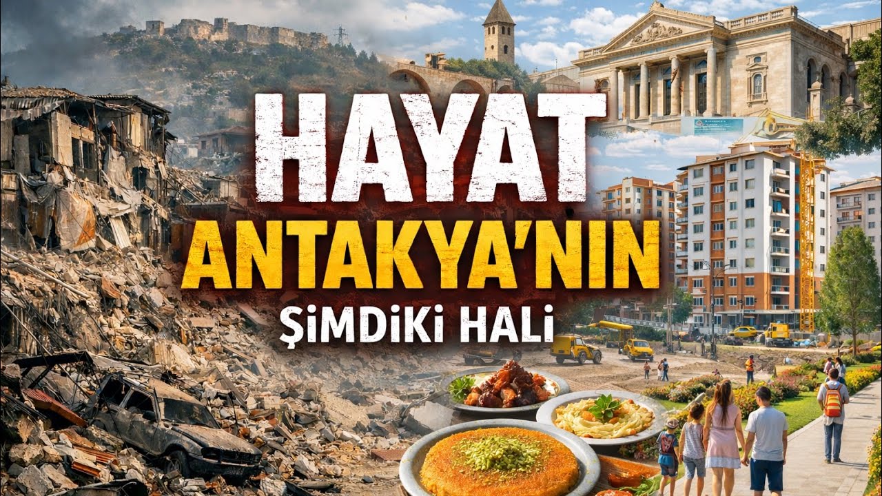  Mitoloji ve Hayat Antakya’da Antakya’nın son hali, müzeler, tarihi yerler, yenilenen sokaklar 