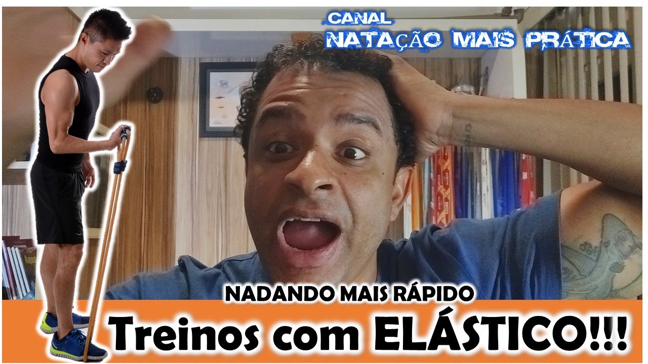 COMO NADAR MAIS RÁPIDO (Treino com elástico) | Canal NATAÇÃO MAIS PRÁTICA