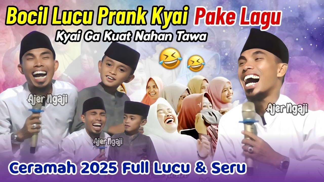 Kyai Di Prank Bocil Pake Lagu 🤣 Lucu Poll | Ceramah KH KHOLIL YASIN Terbaru 2025 Full Nyanyi