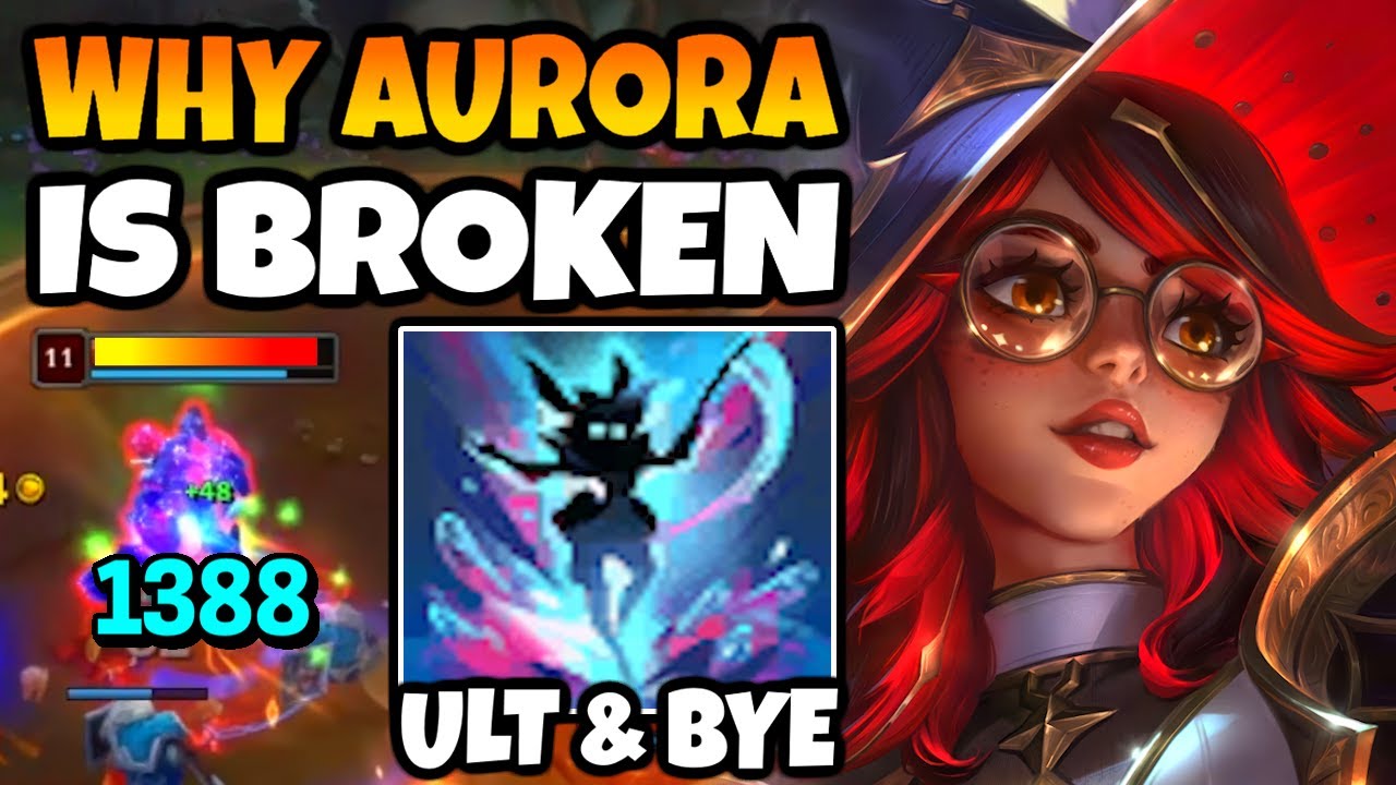 This is why Aurora is picked in Challenger Elo all the time