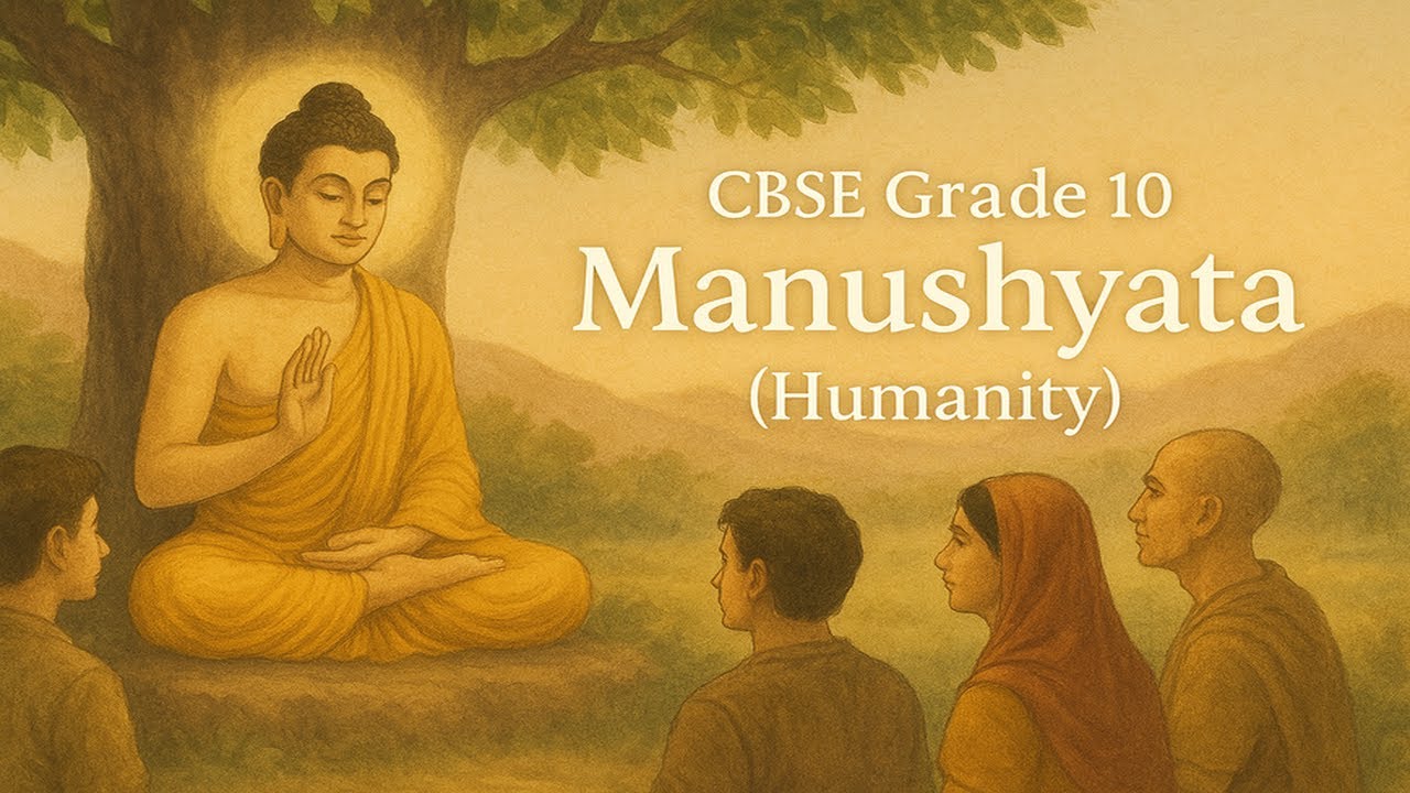 Manushyata . English explanation of the poem ( Grade10 CBSE )
