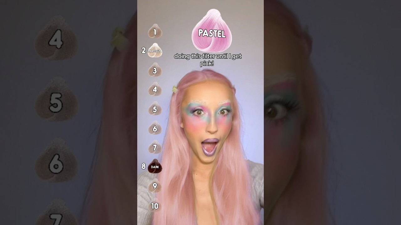 why do I want pastel pink hair so bad now?! 😩
