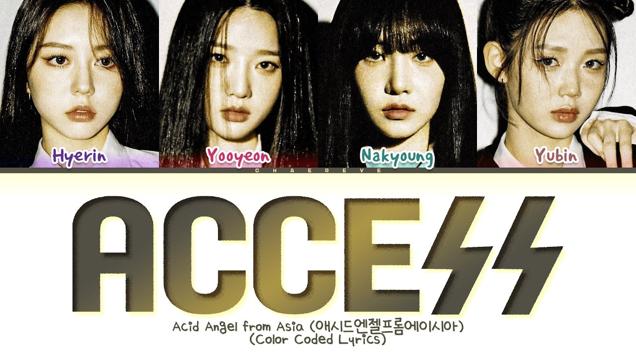Acid Angel from Asia (tripleS) ACCESS Lyrics (Color Coded Lyrics)