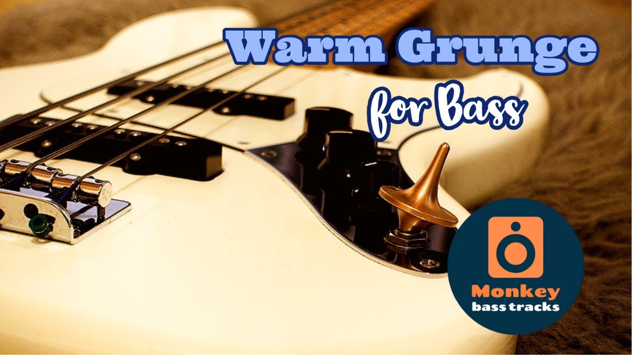 Grunge Bass Backing Track // Alternative Rock for Bass in F Major
