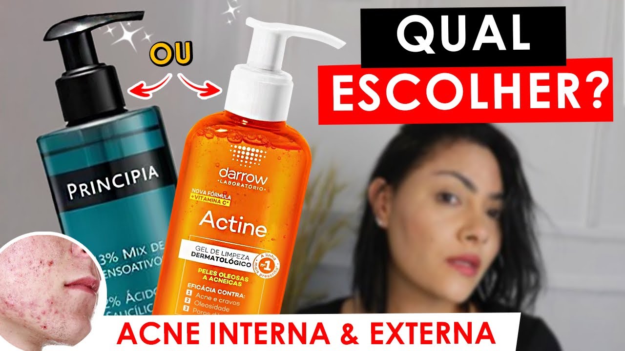 QUAL é o Melhor SABONETE para  PELE OLEOSA❓ #darrow #principia #peleoleosa