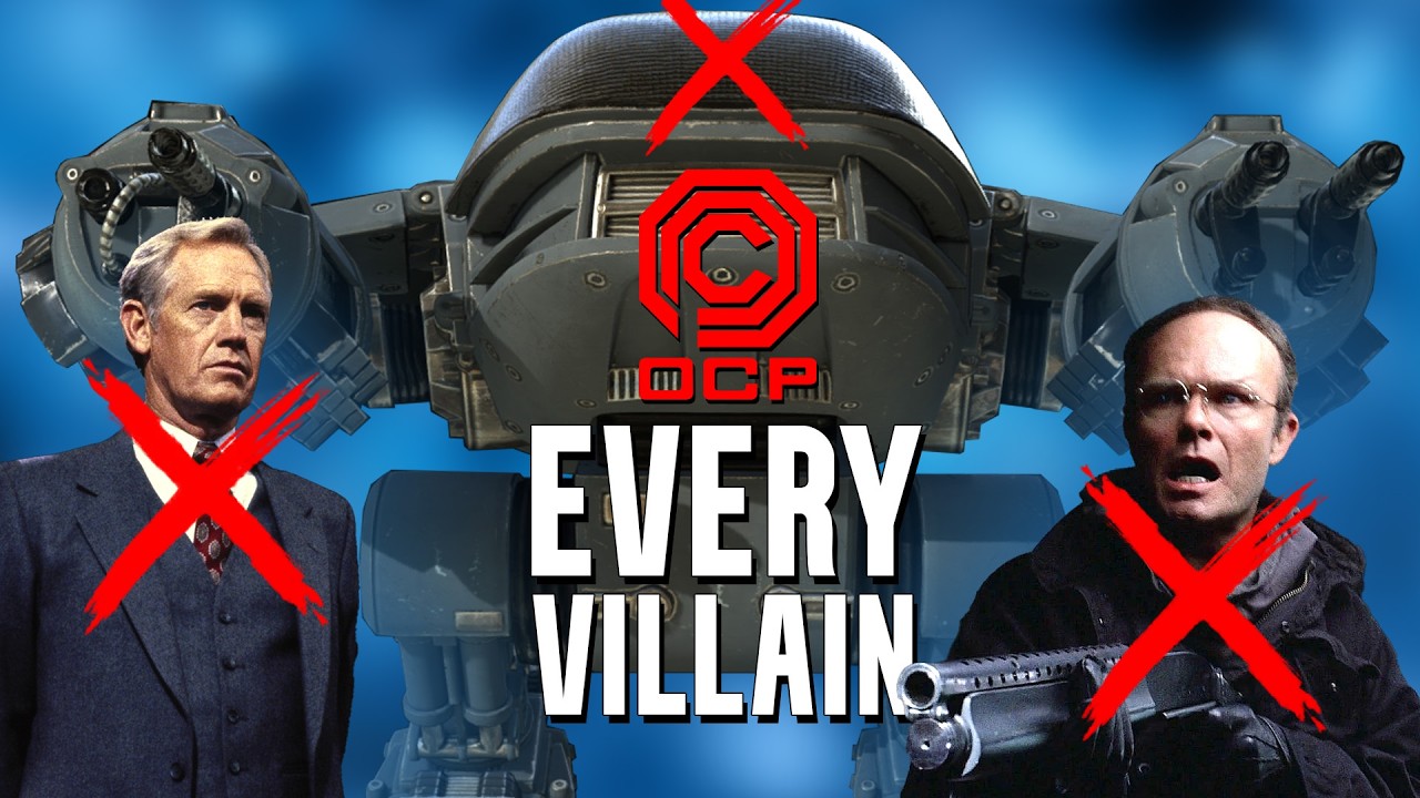 Every Villain in RoboCop – Entrance to Exit | The Villains We Track