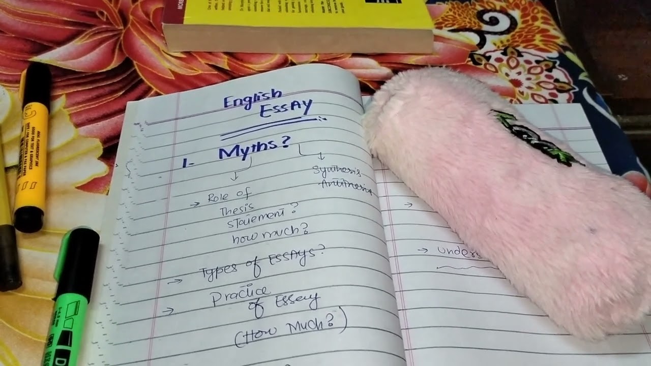 English Essay session demo class|| Myths and realities about English Essay