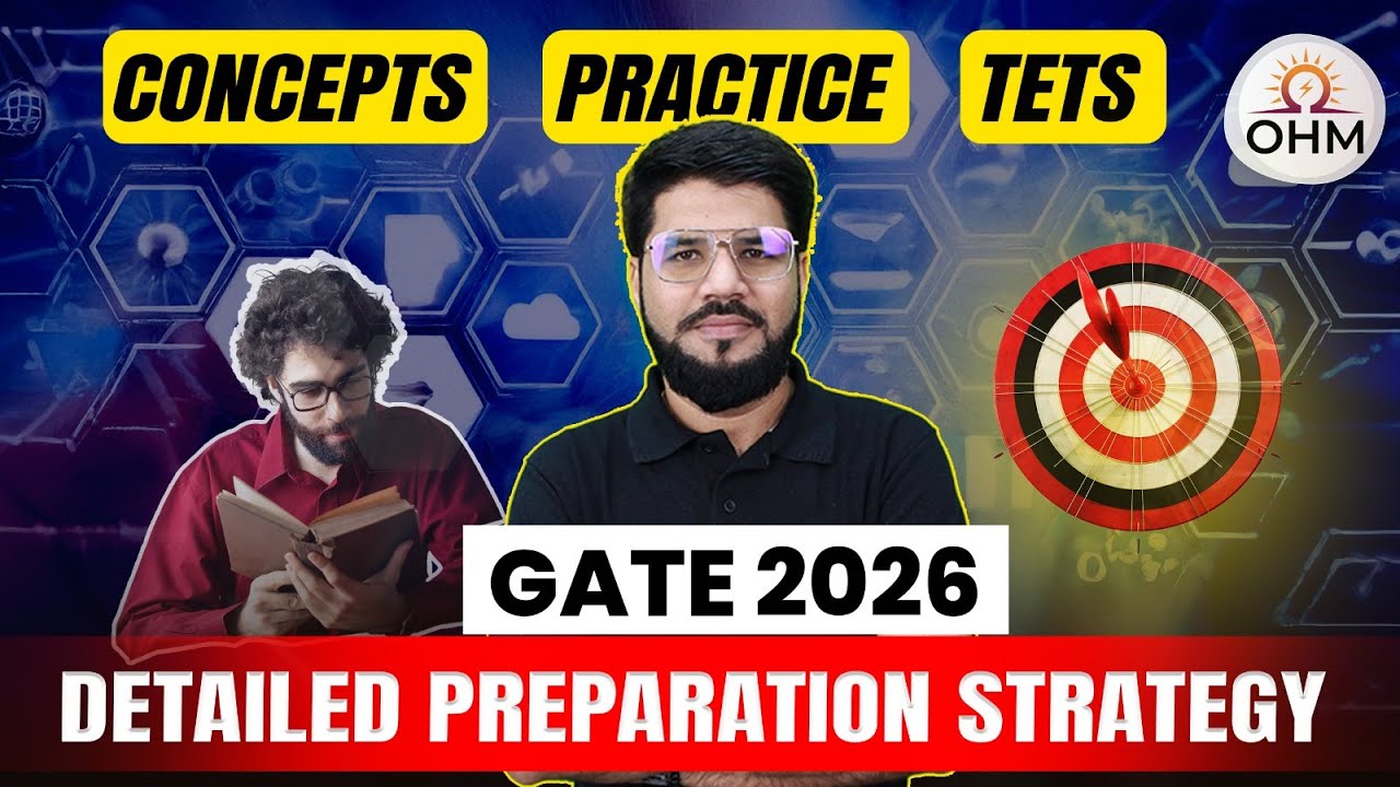 GATE 2026 | Detailed Preparation Strategy #gate2026 #gate2025  #upsc #ese