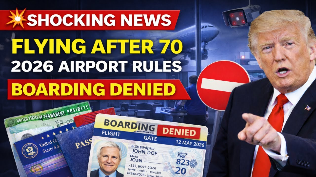 💥 SHOCKING NEWS | Flying After 70 | 2026 Airport Rules | Boarding DENIED