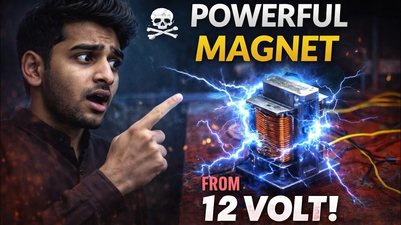 We Turned a Transformer Primary Coil into a POWERFUL Magnet | Risk Mode