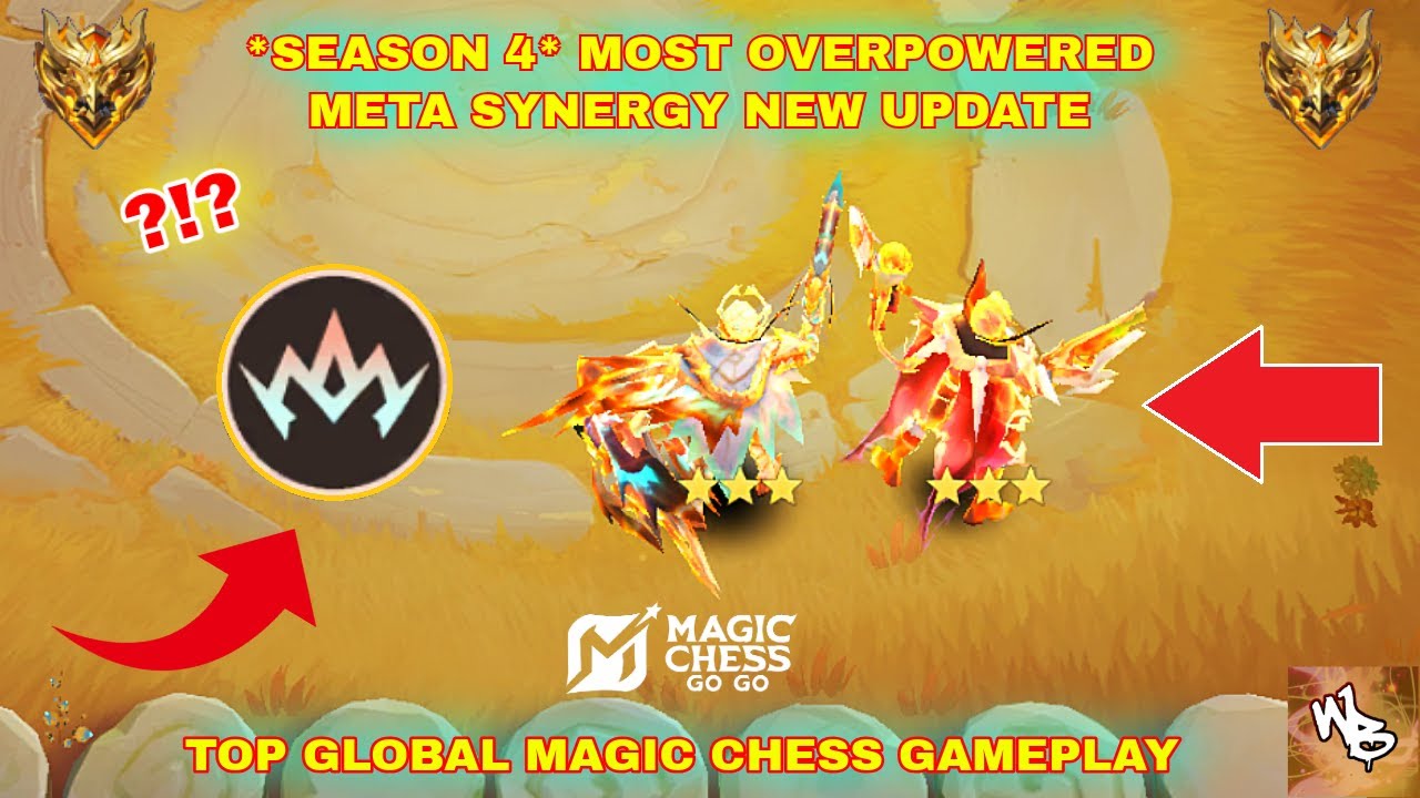 NEW SEASON OVERPOWERED SYNERGY COMBO AUTO WIN - BEST MAGIC CHESS STRATEGY - MAGIC CHESS GO GO