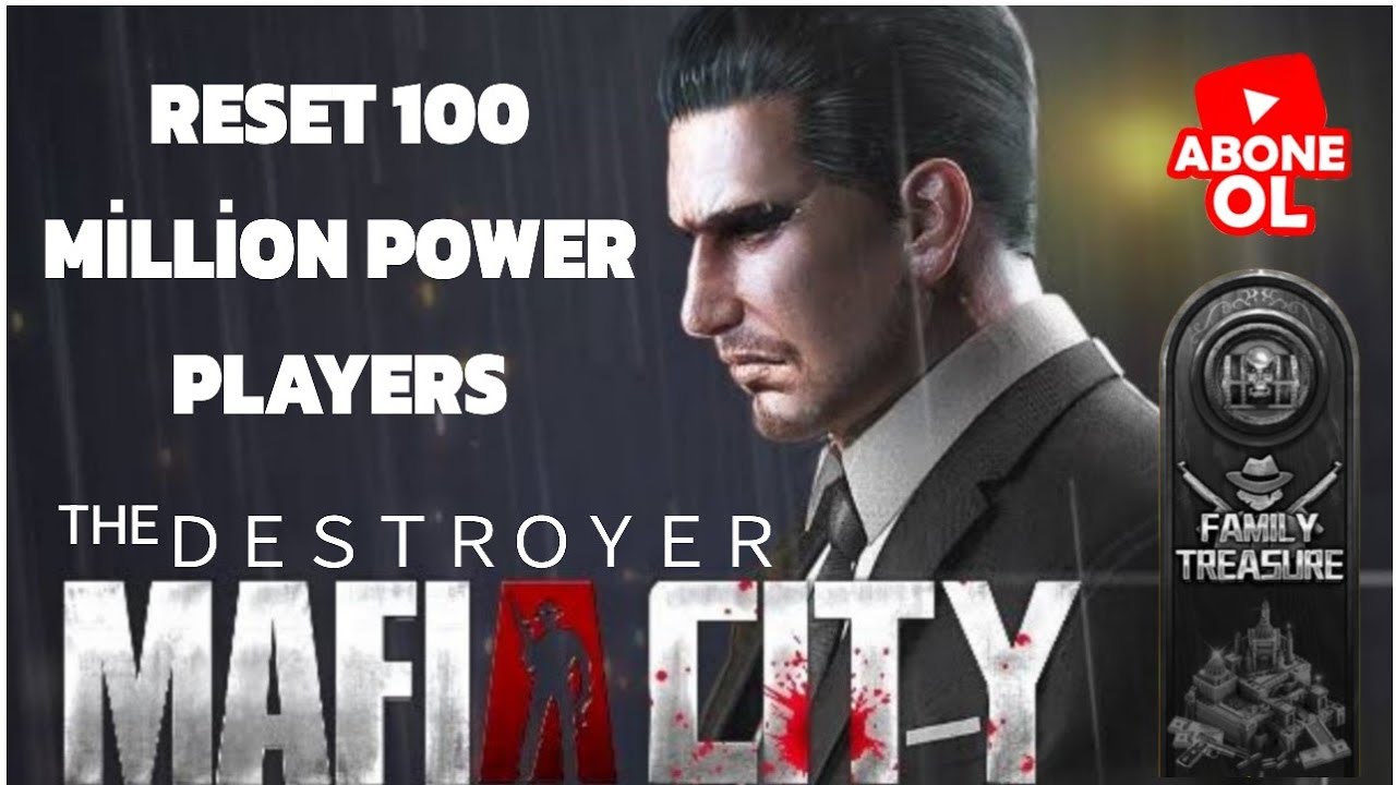 MAFİA CİTY | RESET 100 MİLLİON POWER PLAYERS | ᵀᴴᴱＤＥＳＴＲＯＹＥＲ (+3000 % BİKER) | İYİ SEYİRLER 