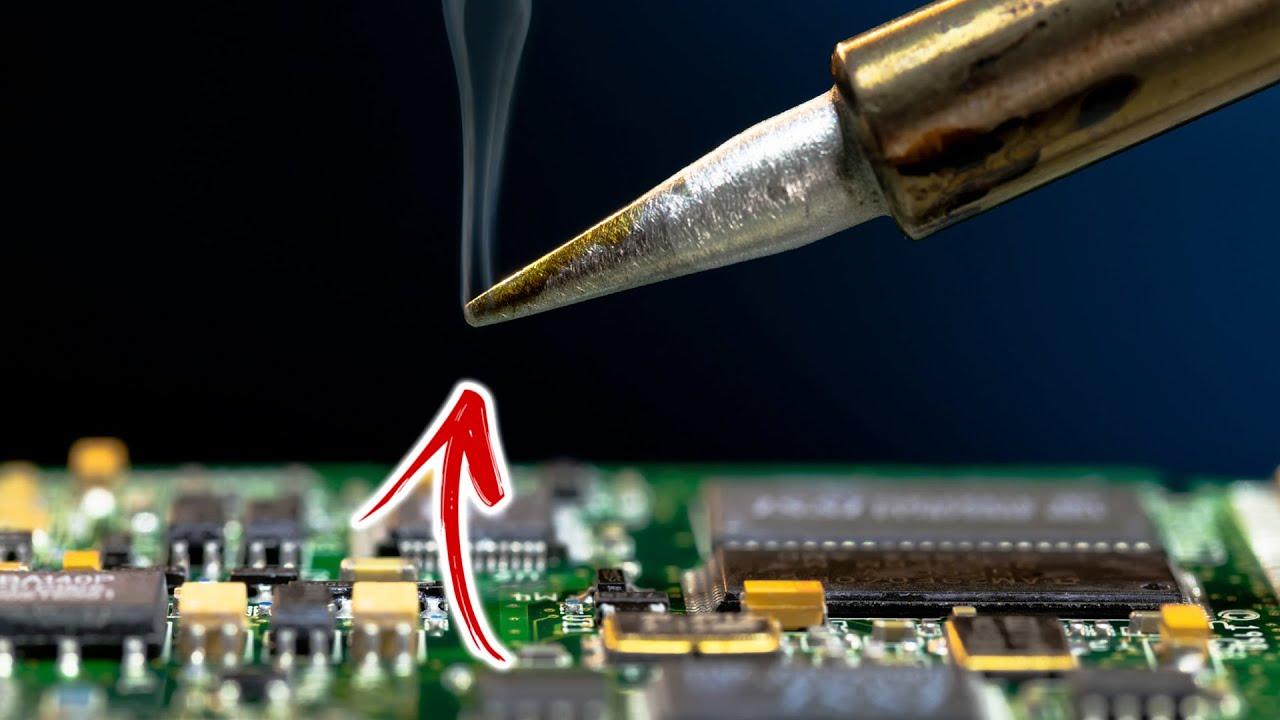 USANDO FERRO DE SOLDA PELA PRIMEIRA VEZ - CUIDADOS INICIAIS -    ✂CORTES DO CANAL SERTEC 