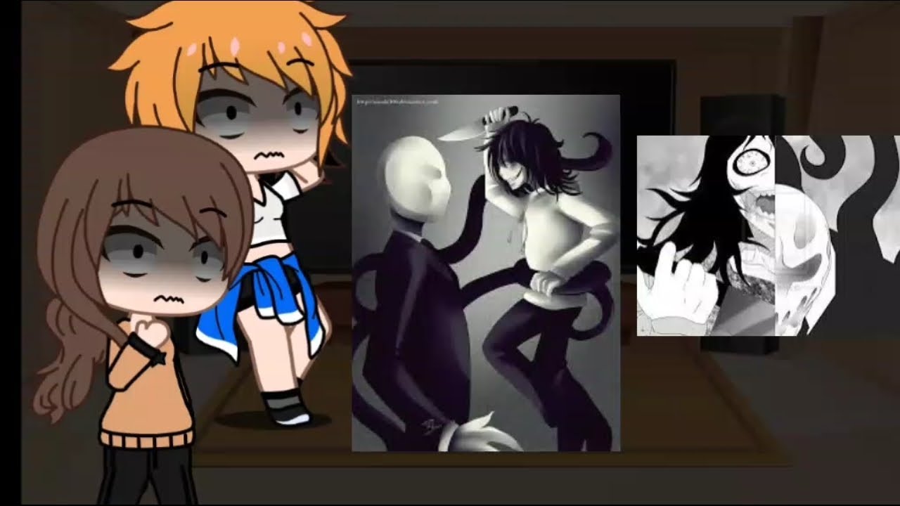 NTR react to hiroki as Jeff [ Jeff vs Slenderman]